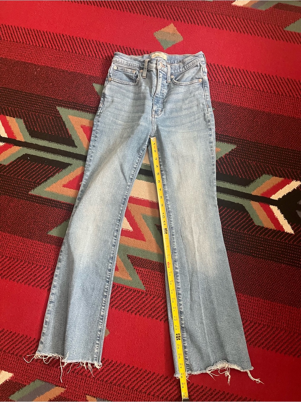 Madewell Light Blue women’s size 26 Skinny Flare Jeans